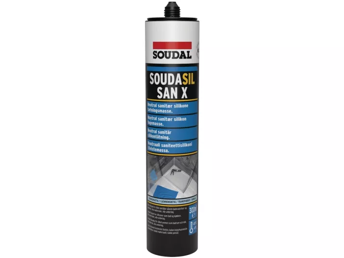 Soudasil SANX / 食品级硅酮防霉密封胶 透明 300ml