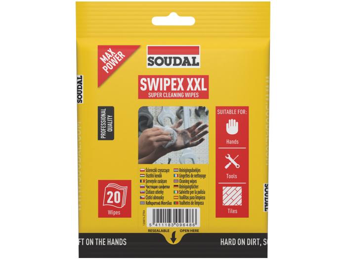 Swipex Wipes / 结净擦手纸 20 件