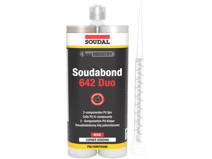 Product shot Soudabond 642 Duo / 双组份组角胶 600ml