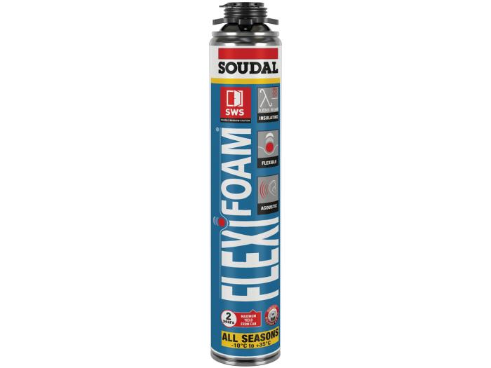 Product shot Flexifoam Gun / 超弹型枪式单组分泡沫填缝剂 750ml